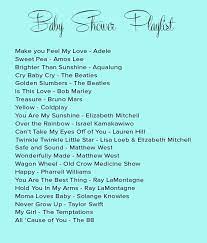 Goood Playlist Even Not For A Baby Shower Baby Shower Songs Baby Shower Playlist Baby Boy Shower Favors