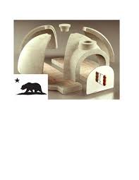 Outdoor Wood Fired Oven Kit 37 Inch Dome Kamin Grill Pizzaofen Ofen