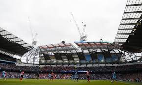 As an athletics stadium the ground had a capacity of around 38000. Manchester City Unveil New South Stand Pictures Of Redevelopment That Boosts Etihad Stadium Capacity Talksport