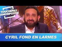 En 2007 Cyril Hanouna Devient Producteur Et Cree La Societe De Production H20 Avec Virginie Foucault Et Bertrand Houard Souhait En 2020 Cyril Hanouna Hanouna Larmes