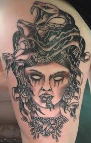 Medusa. Done by Eric Norvell, Artistic Skin Design in Noblesville, IN :  r/tattoos