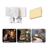 M3 Magnetic LED Video Light for Mobile Phone: Clip-On for Laptop,  2700K-6500K,150Min Runtime