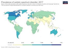 Autistic (comparative more autistic, superlative most autistic). Prevalence Of Autistic Spectrum Disorder Our World In Data