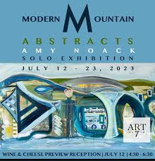 MODERN MOUNTAIN ABSTRACTS | AMY NOACK SOLO EXHIBITION – Art ...