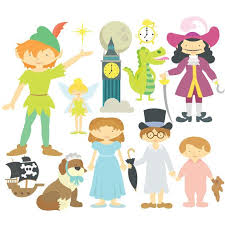Vector Y Grafico Digital De Peter Pan Juego De Uso Personal Y Etsy Digital Clip Art Peter Pan Clip Art