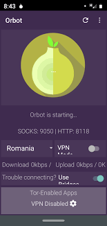 The App Stays On The Orbot Is Starting Screen Issue 285 Guardianproject Orbot Github