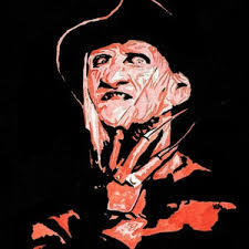 Floral Freddy Krueger Horror Nightmare