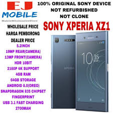 Narrow down the phone of your choice with advanced filters. Sony Xperia Xz1 4g Lte 4 64gb 100 Original Used Sony Japan Device Shopee Malaysia