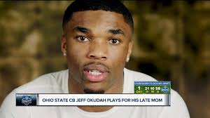 Ohio State CB Jeff Okudah plays for his late mom