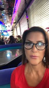 Treating myself to a great lunch at a Las Vegas staple! Can you guess where  I am?￼