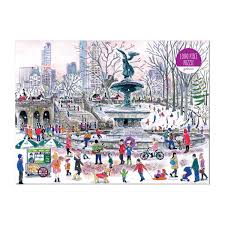 Michael Storrings Bethesda Fountain 1000 Piece Puzzle Other Walmart Com Walmart Com