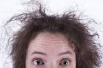Finger Drying Mens Hair