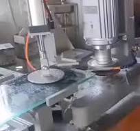 Round corner glass grinding and polishing machine. Glass corner machine.  Glass machine. Glass grinder machine. | Glass machinery | Facebook