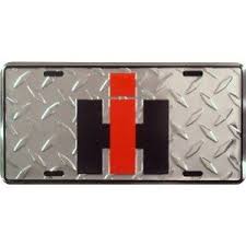 International Harvester License Plate Diamond Plate With Images International Harvester License Plate Covers International Truck