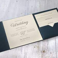 Follow Us Signature Bride On Instagram And Twitter And On Facebook Signature Bride M Country Wedding Invitations Pocket Invitation Wedding Invitation Cards