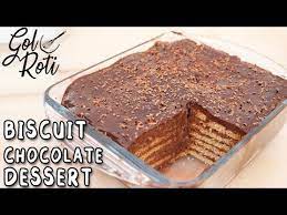 Quick Biscuit Chocolate Dessert Summer Special Gol Roti Youtube Desserts Chocolate Desserts Summer Desserts