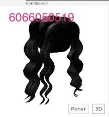 Two Black Braids Black Hair Roblox Bloxburg Outfit Codes Hair Codes