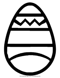 An easter jigsaw puzzle makes for a great family activity or easter basket filler. Easter Egg Coloring Page Free Printable Pdf From Primarygames