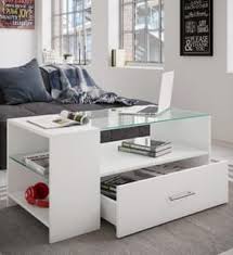 Couchtisch mit schublade wohnzimmertisch massivholz tisch weiß 100 x 60 x 49 cm. Couchtisch Mit Schublade Gunstig Online Kaufen Real De