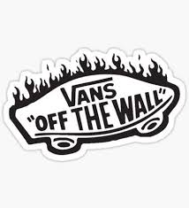 Black And White Brand Stickers Vans Stickers Vans Stickers Brand Stickers Tumblr Stickers