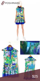 L Amour Nanette Lepore Watercolor Shirtdress Clothes Design Fashion Fashion Design