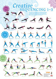 Für zu hause hast du verschiedene möglichkeiten yoga so zu üben, wie es für dich am angenehmsten ist. Yogishop Creative Sequencing 1 3 Poster Von Yoga Aktuell Yoga Yogamatten Yoga Zubehor