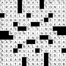 Now try our printable crosswords or our online crossword puzzles. 0413 21 Ny Times Crossword 13 Apr 21 Tuesday Nyxcrossword Com