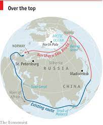 Sea freight from china to the usa. What Is The Northern Sea Route The Economist