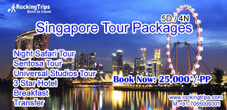 Singapore Tour Packages 5 Days 4 Nights Book Now 25 000 Pp Night Safari Tour Sentosa Tour Universal S Singapore Tour Tour Packages Holiday In Singapore