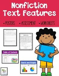 Teach Your Students All About Nonfiction Text Features With These Activities What Is Included 20 Nonf Nonfiction Text Features Nonfiction Texts Text Features