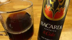 Bacardi cola (bacardi carta oro, pepsi cola and lemon juice). Bacardi Cola Youtube