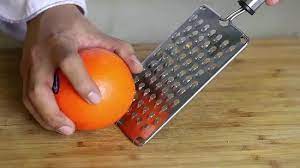 You could also use a cheese grater if you don't have a. 3 Ways To Zest An Orange Wikihow