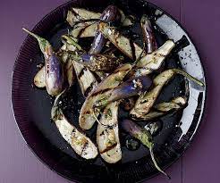 Grilled Fairy Tale Eggplant With Rosemary Garlic Oil Recipe Finecooking Recipe Eggplant Recipes Vegetable Recipes Recipes