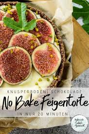 No Bake Feigentorte Rezept Feigentorte Lebensmittel Essen Rezepte