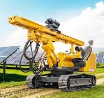 Solar Crawler Hydraulic Pile Driver Machine Foundation Construction  Equipment