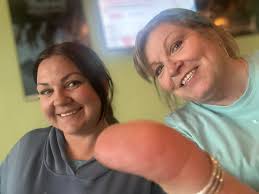 Memory bears are made from loved one's clothing. The bear in the pink  bathrobe is made from the pajamas and bathrobe of my mother who is alive  and well. Bears can be
