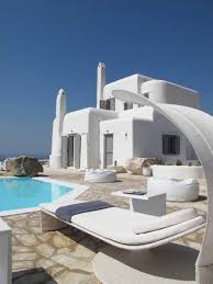 Villa In Mykonos Greece Architecture Mediterraneenne Maison Grecque Maison D Hotes