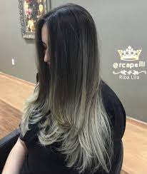 Dark to light chestnut brown hair. Sleek And Sexy Hair Beauty With Ombre Straight Hair