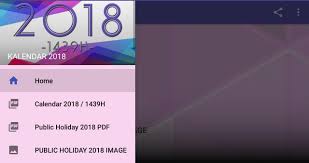 Skrol ke bawah untuk melihat senarai kalendar seluruh negara atau pilih kalendar negeri anda. Calendar 2018 1439h For Android Apk Download