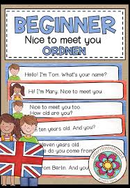 Nice To Meet You Dialog Ordnen English For Beginners Unterrichtsmaterial Im Fach Englisch In 2020 Englisch Grundschule Englisch Fur Anfanger Unterrichtsmaterial
