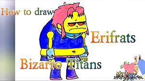EZDRAW | How to draw Bizarro Titans Erifrats-Starfire | Drawing for  beginners | Teen Titans Go | - YouTube