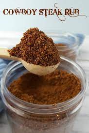 Cowboy Steak Rub Recipe Recipe Spice Mix Recipes Rub Recipes Steak Rubs