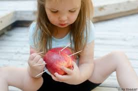 8 apple activities for preschoolers. Apple Poke Fine Motor Activity Busy Toddler