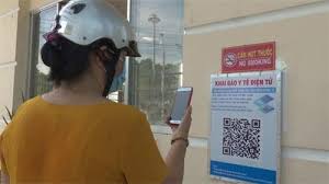 Cần thơ đã triển khai thực hiện khai báo y tế điện tử bằng mã qr code. 2a0gvjncb4qusm
