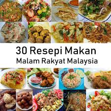 Salam perkenalan dihulurkan kepada anda semua, terutamanya surirumah sepenuh masa atau separuh masa.hahaha.betul ke istilahnya tu?. 30 Resepi Makan Malam Rakyat Malaysia Daily Makan