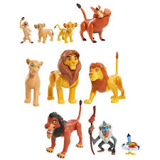 Scene mytique du roi lion en fandup version figurine. Le Roi Lion Coffret 10 Figurines Maxi Toys