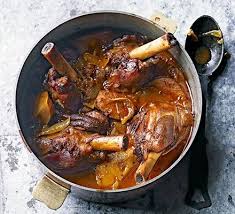 And as i was slow roasting a serious leg of lamb it. Sweet Spiced Lamb Shanks With Quince Recipe Lamb Shank Recipe Slow Cooked Lamb Lebanese Recipes