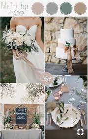 Sage Blush Grey Colors Cores Para Casamento Esquemas De Cores Para Casamento Cores Pra Casamento