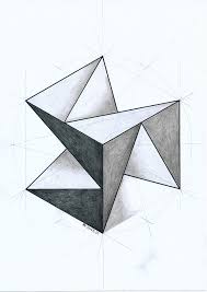 Polyhedra Solid Geometry Symmetry Pattern Handmade Escher Pastel Hexagon Triangle Mathart Regolo54 Geometric Drawing Geometry Art Geometric Art When they're put together, they form a shape similar to that of a tent or swingset. polyhedra solid geometry symmetry