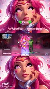 Duo Starfire & Beast Boy: My Favorite Pair